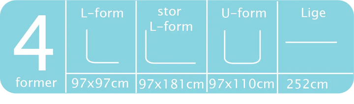 Superline forhængsstang system